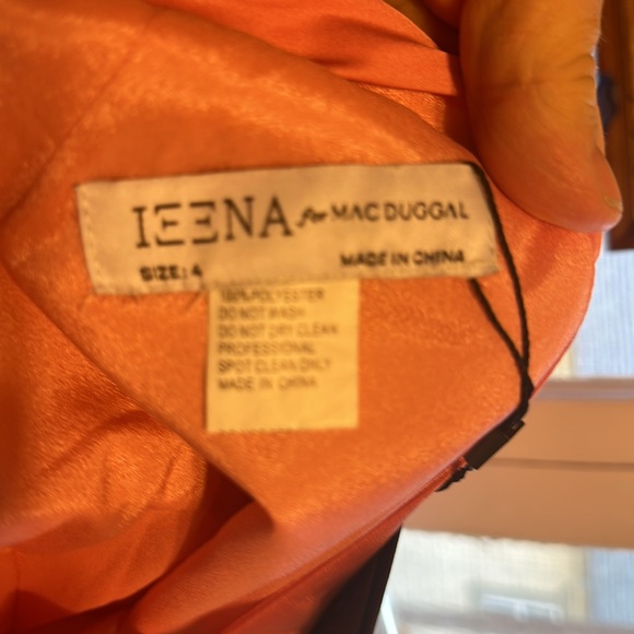 ✔️#65B BNWT MAC DUGGAL
One Shoulder Embellished Satin Gown #2210 - Picture 8 of 8